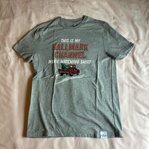 “This Is My Hallmark Christmas Movie Watching Shirt” Tee – Size Small